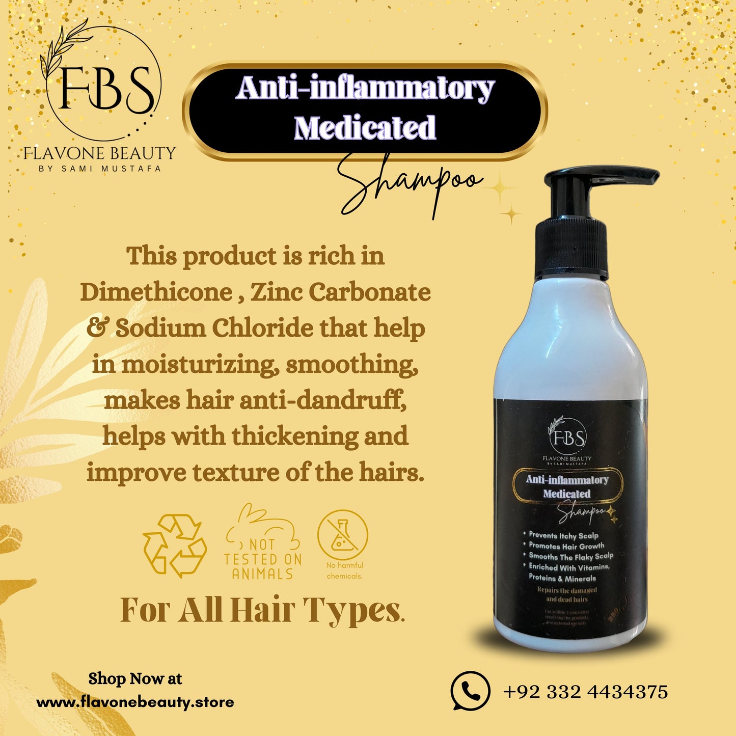 Anti-Inflammatory Medicated Shampoo🫧