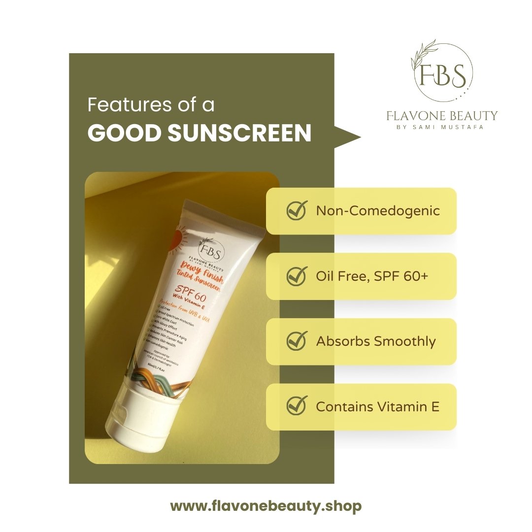 Dewy Finish Tinted Sunscreen🌻 | With Vitamin E & Niacinamide