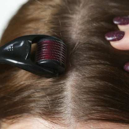 Derma Roller 2 in 1 | For Skin(Texture) & Hair(Growth)